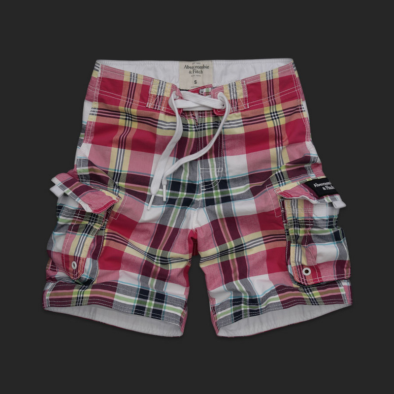 Abercrombie Fitch Hombres Nado Playa Cortos AF7675